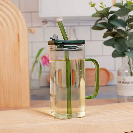 Glass Bottle with Lid